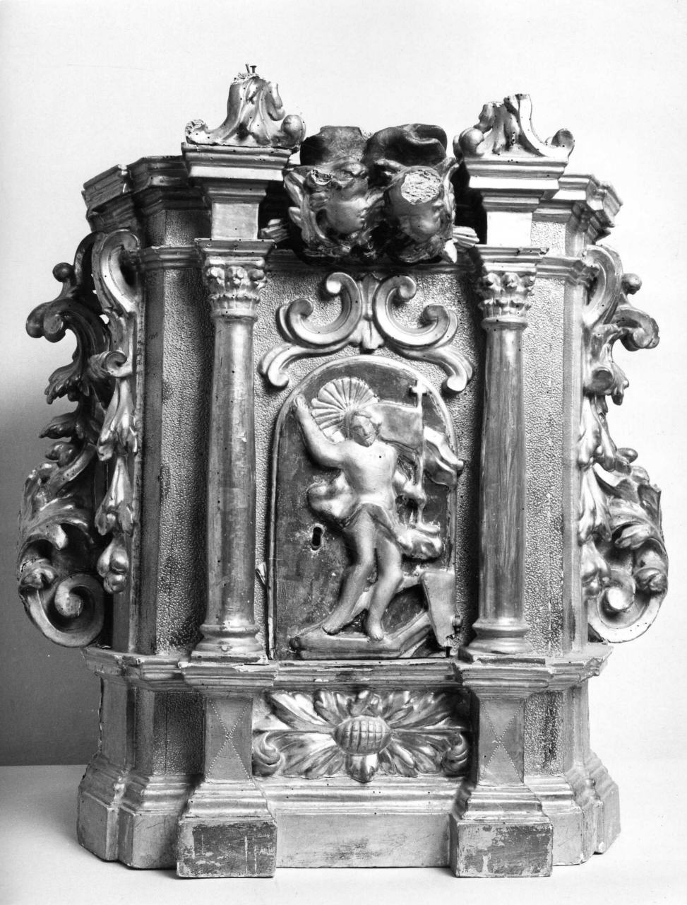resurrezione di Cristo (sportello di tabernacolo) - produzione toscana (prima metà sec. XVIII)