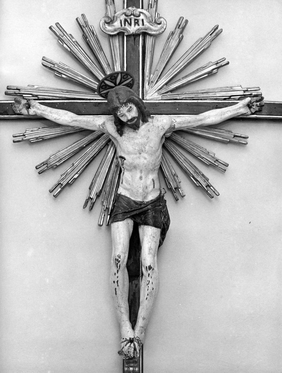 Cristo crocifisso (croce processionale) - ambito fiorentino (secc. XVIII/ XIX)