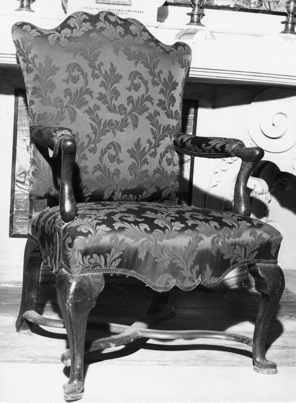 poltrona - bottega toscana (sec. XVIII)