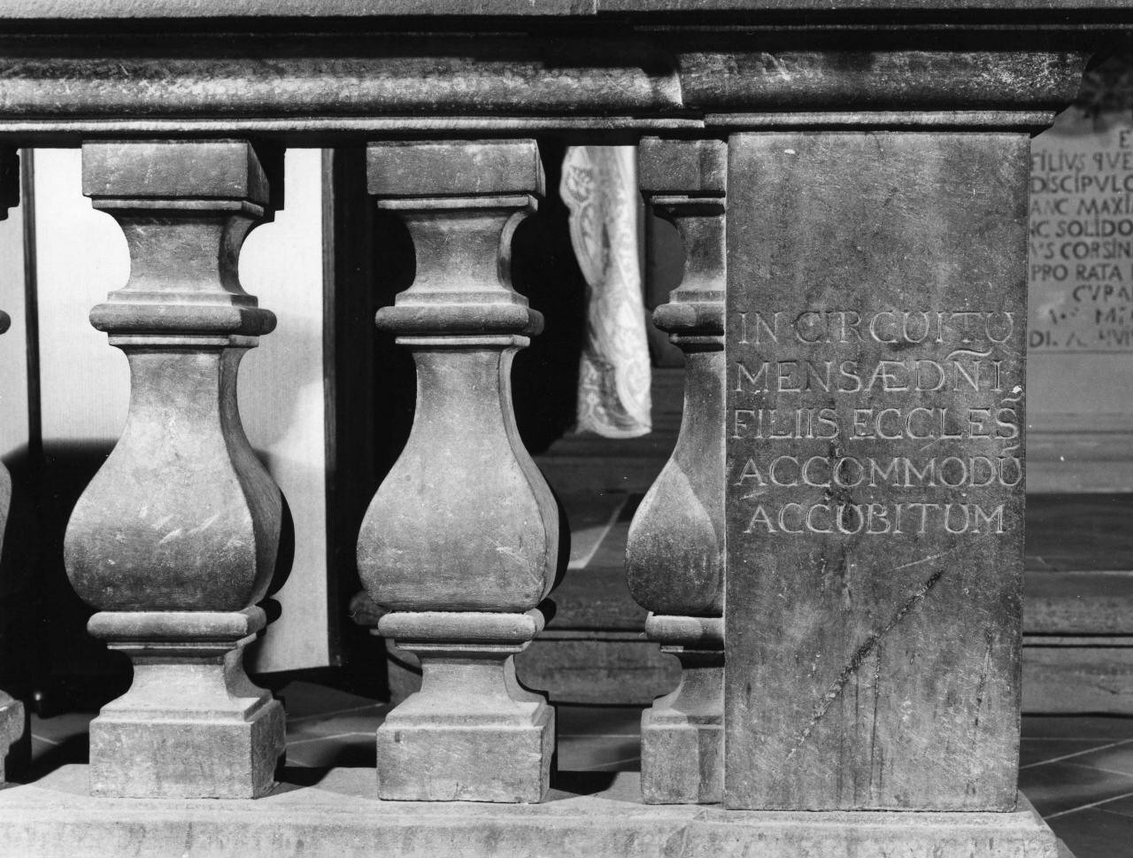 balaustrata - bottega toscana (sec. XVIII)