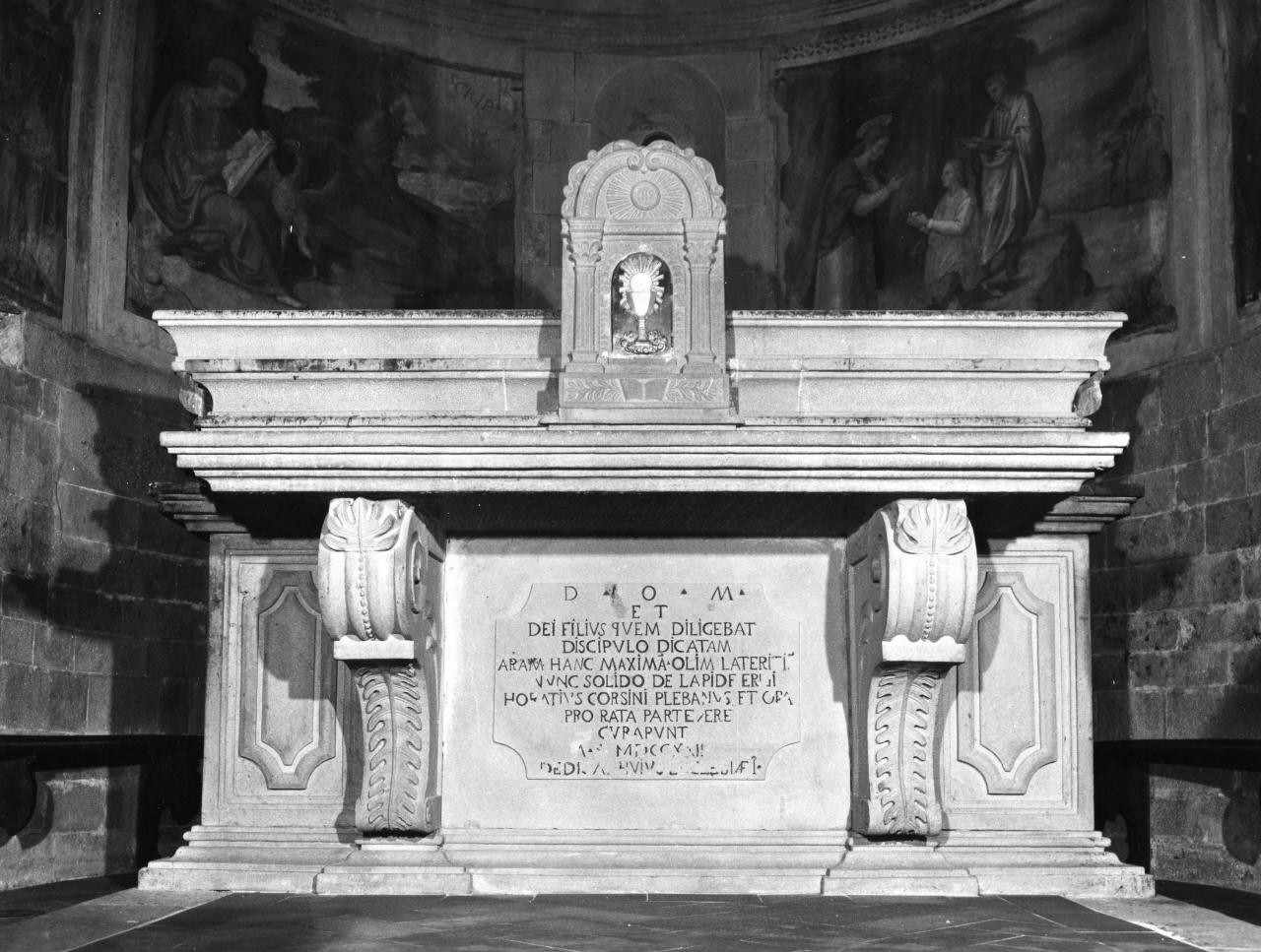 altare - a mensa - bottega toscana (sec. XVIII)