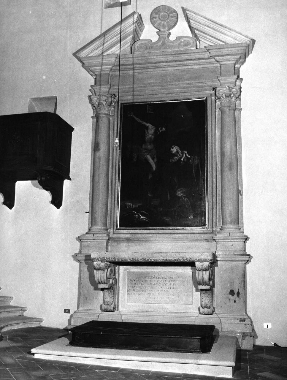 altare - a mensa - bottega toscana (sec. XVIII)