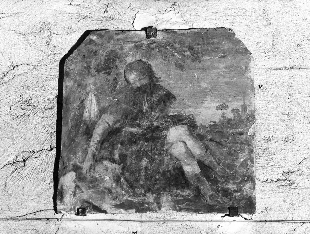 San Rocco miracolosamente cibato (dipinto) di Mannozzi Giovanni detto Giovanni da San Giovanni (attribuito) (sec. XVII)