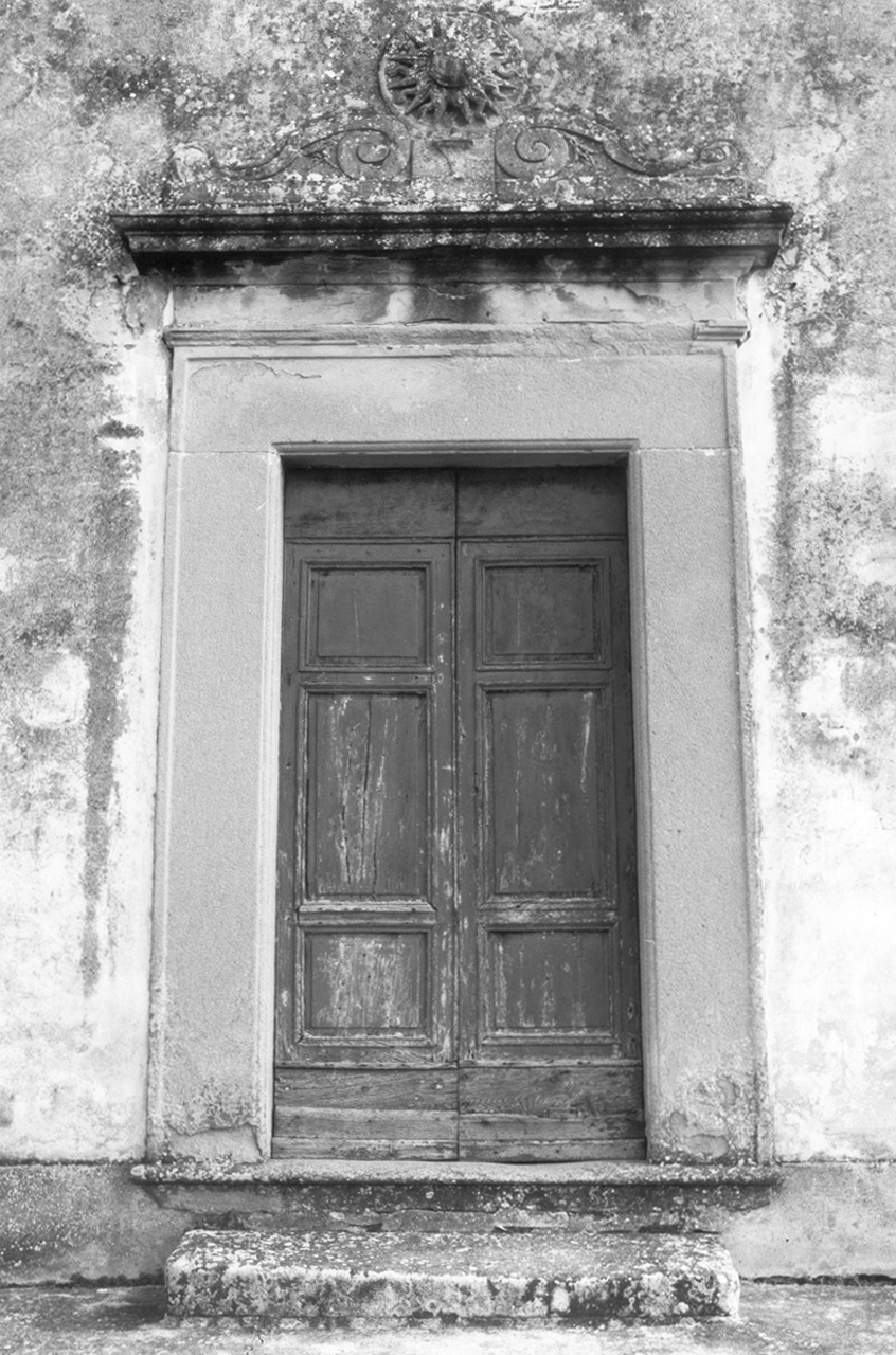 mostra di porta - manifattura toscana (sec. XVII)