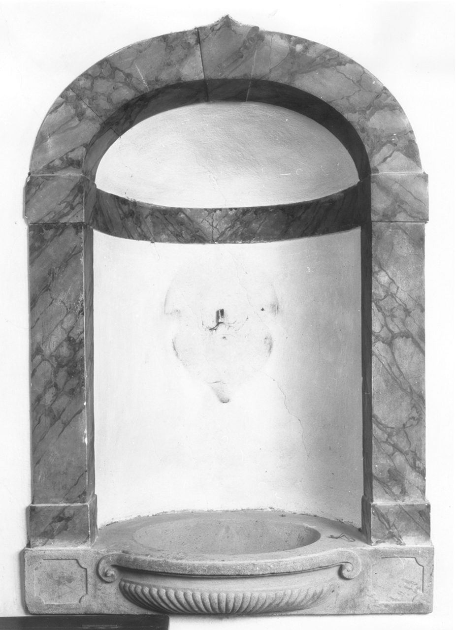 lavabo - manifattura toscana (primo quarto sec. XVII)