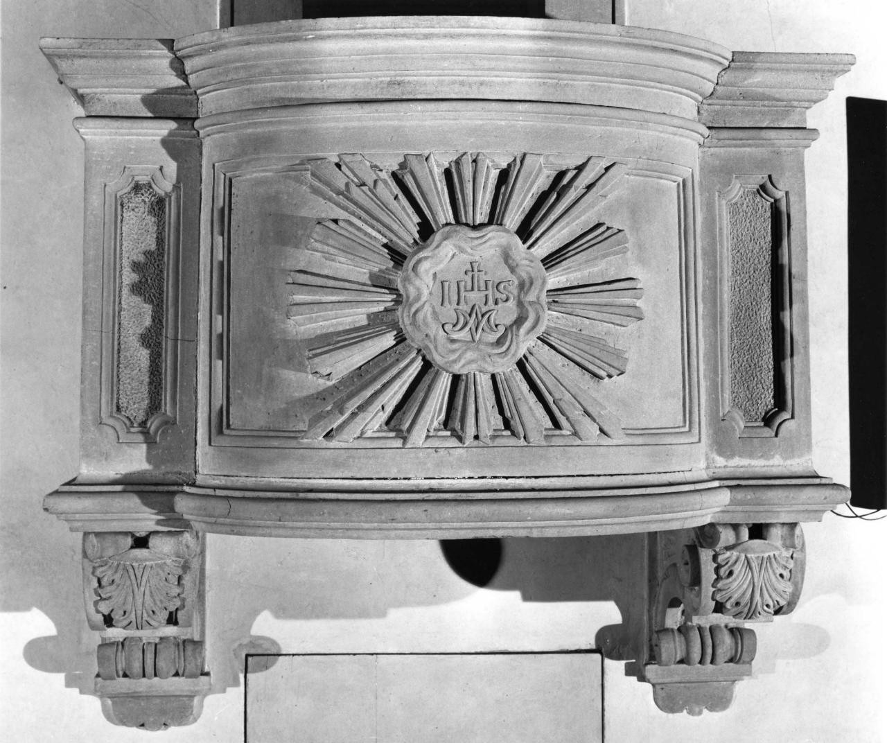 pulpito - bottega toscana (sec. XVIII)