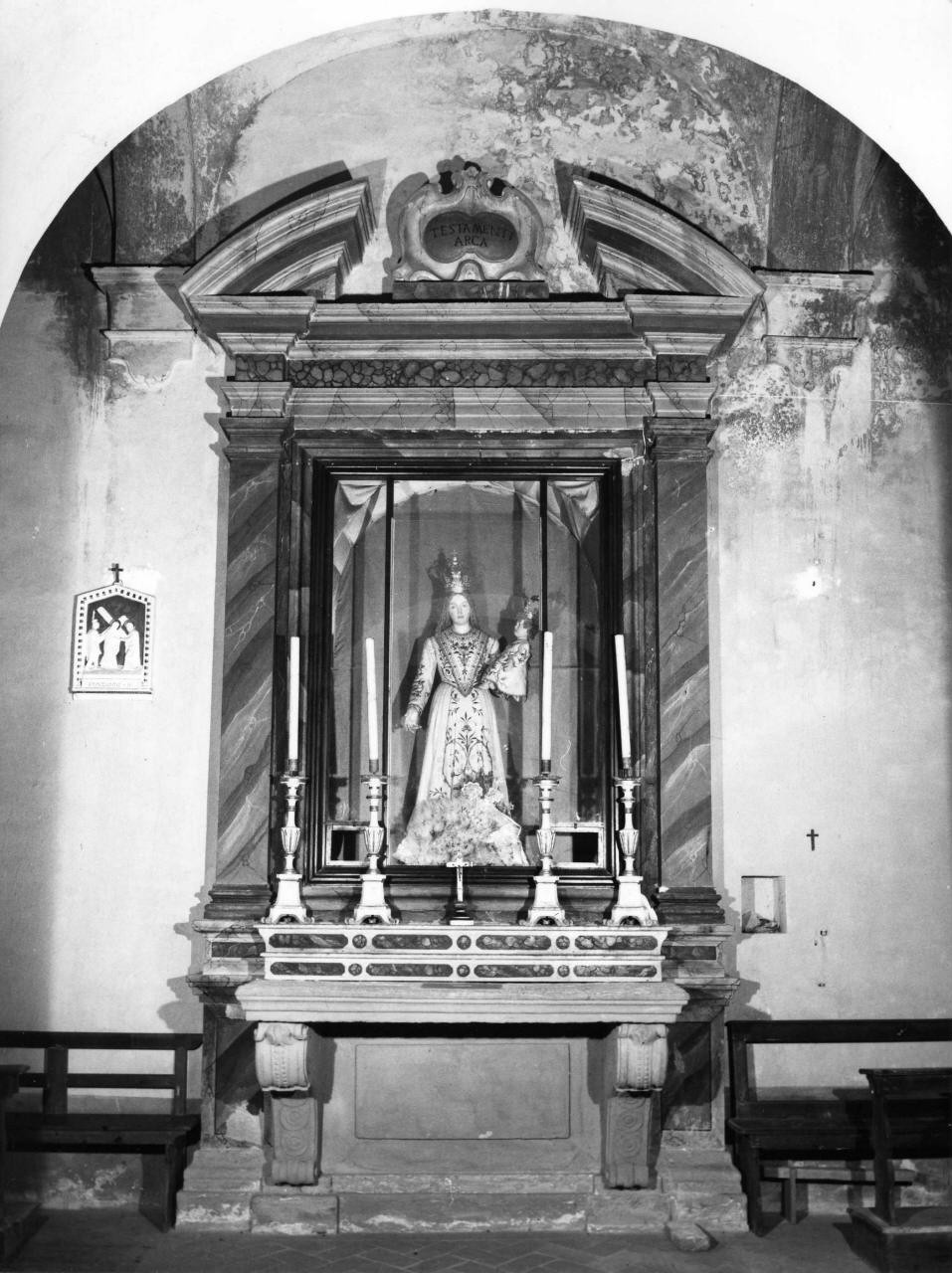 altare - a mensa - bottega toscana (sec. XVIII)