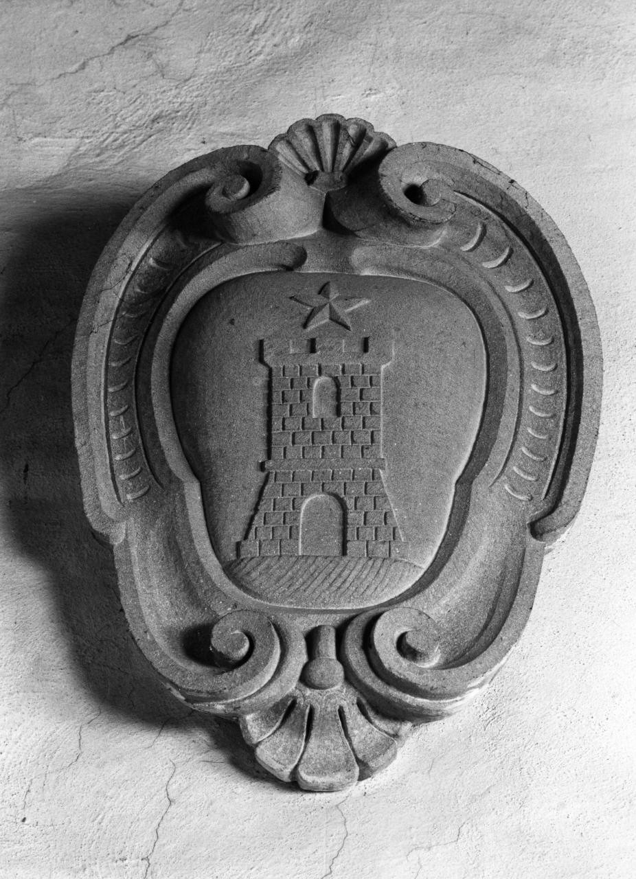 stemma gentilizio (rilievo) - bottega toscana (sec. XIX)