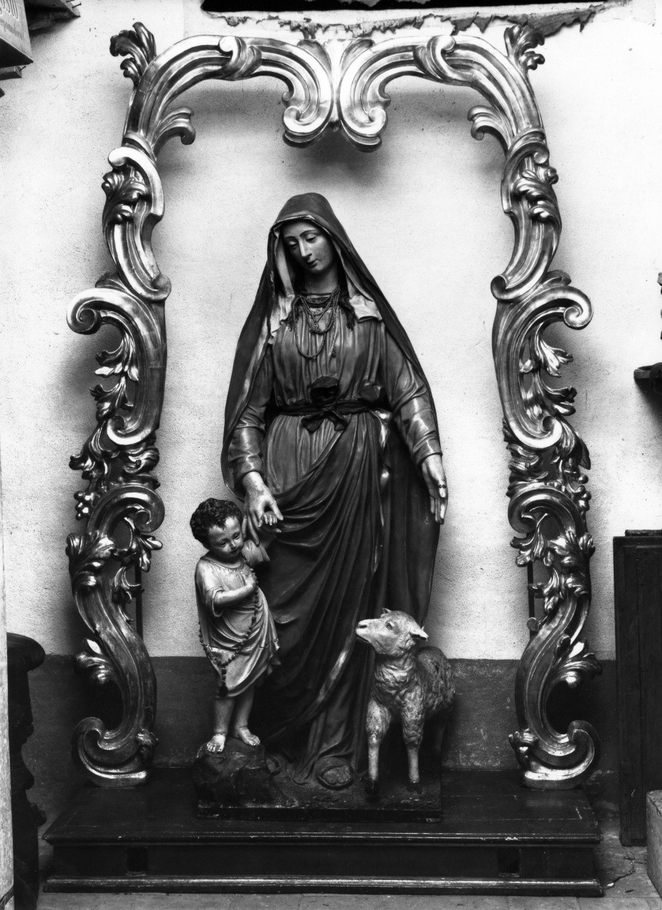 Madonna pastorella (statua processionale) - ambito toscano (fine/inizio secc. XVIII/ XIX)