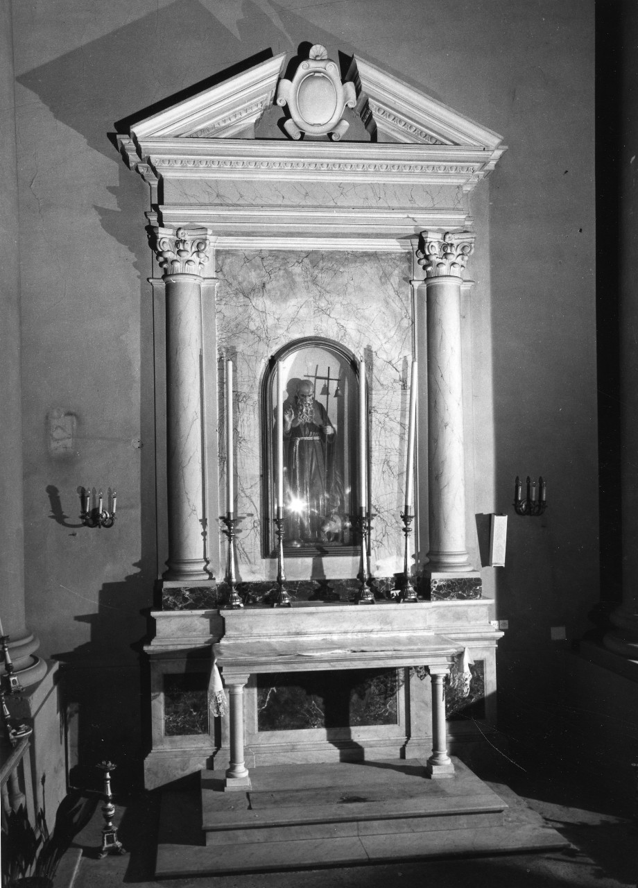 altare - a mensa - bottega toscana (fine/inizio secc. XIX/ XX)