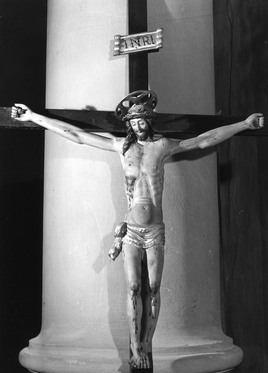 Cristo crocifisso (scultura) - bottega toscana (fine/inizio secc. XIX/ XX)