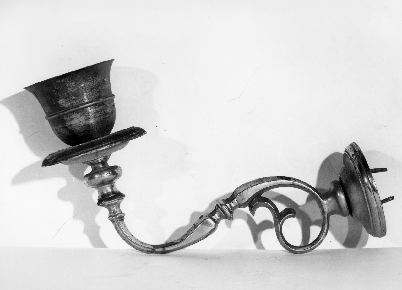 candeliere da parete - bottega toscana (sec. XVIII)