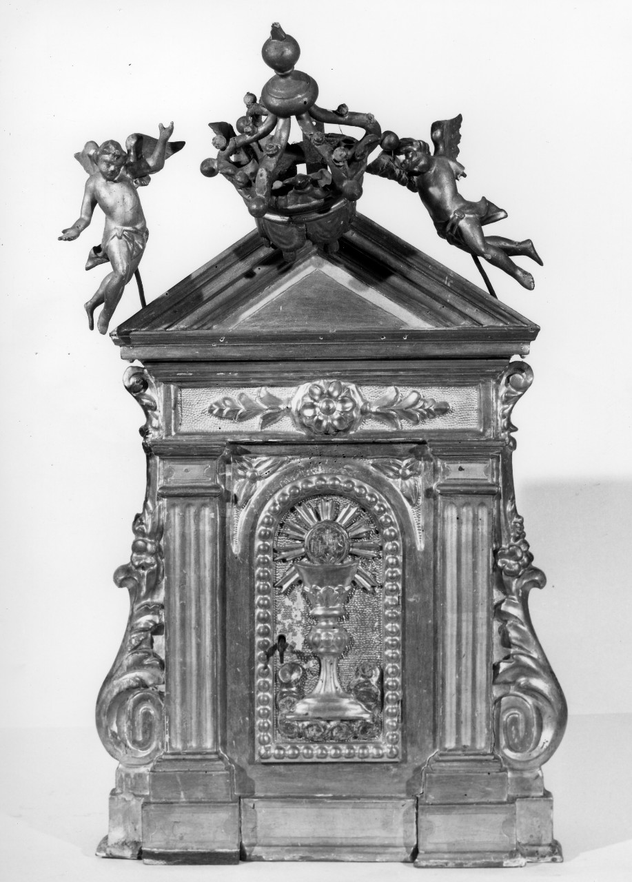 ciborio - bottega toscana (inizio sec. XIX)