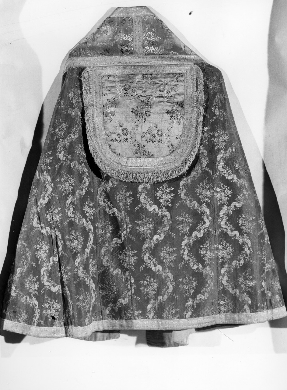 piviale - manifattura toscana (fine/inizio secc. XVIII/ XIX)