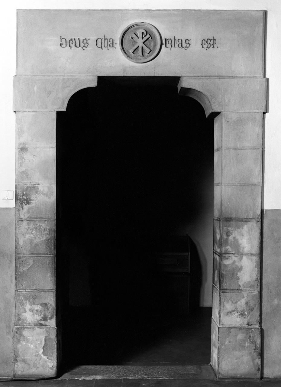 portale - manifattura toscana (secondo quarto sec. XX)