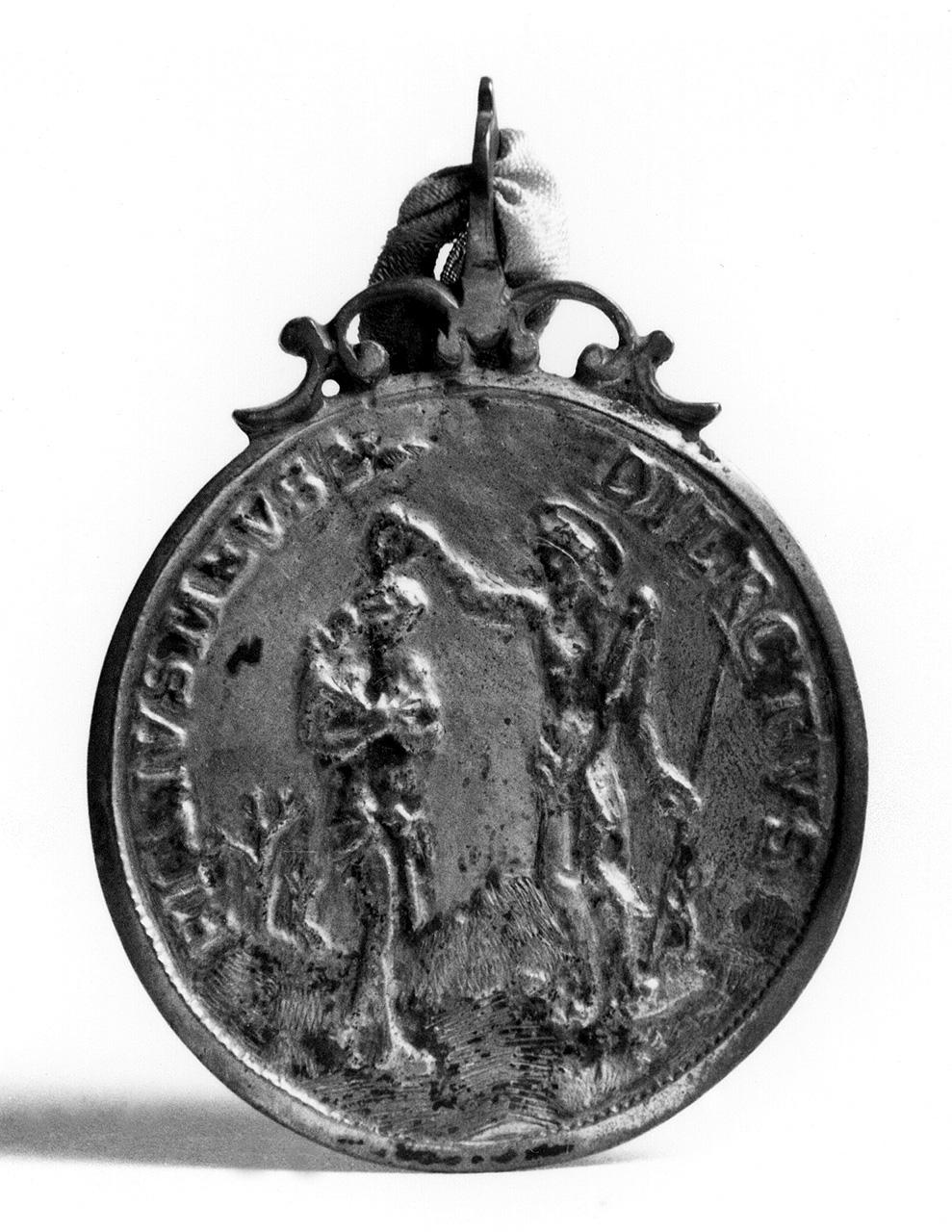 medaglia devozionale - bottega fiorentina (metà sec. XVIII)