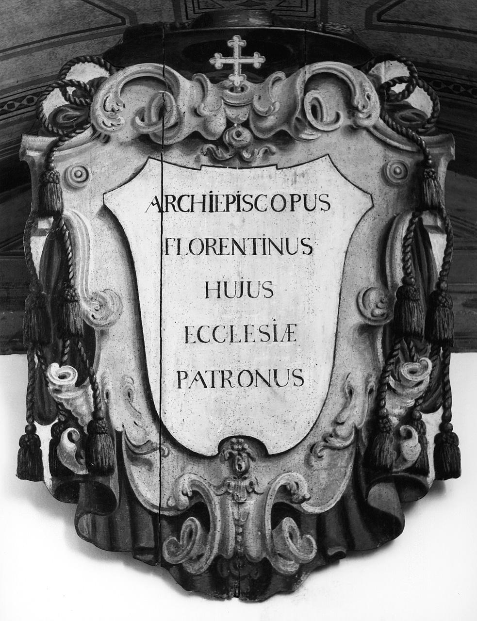 stemma (dipinto) - manifattura fiorentina (metà sec. XVIII)