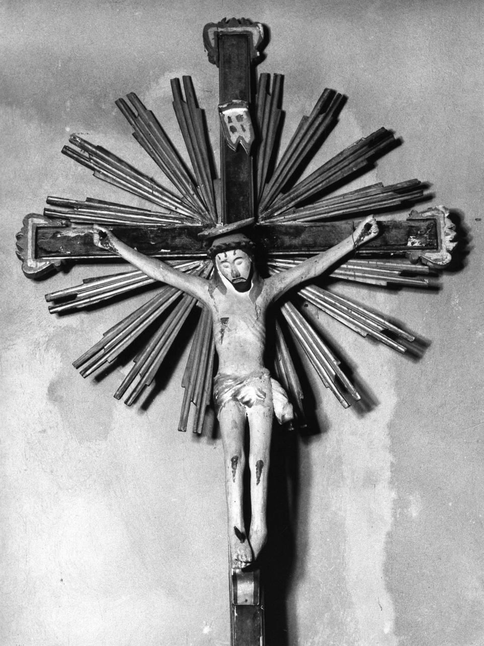 crocifisso - bottega toscana (sec. XIX)