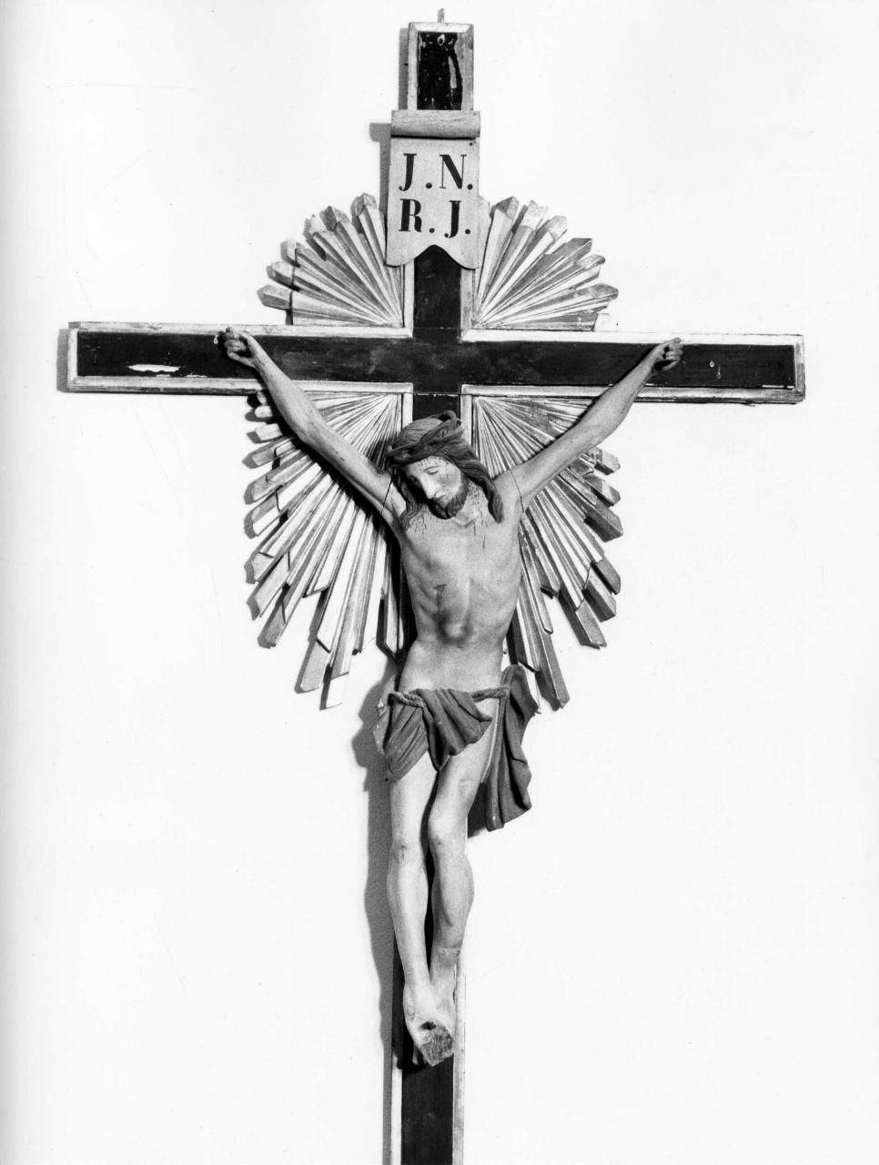 crocifisso - bottega toscana (sec. XIX)