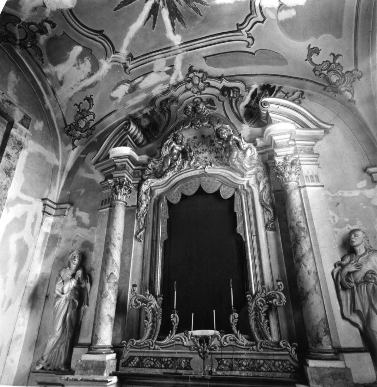 mostra d'altare - bottega toscana (sec. XVIII)