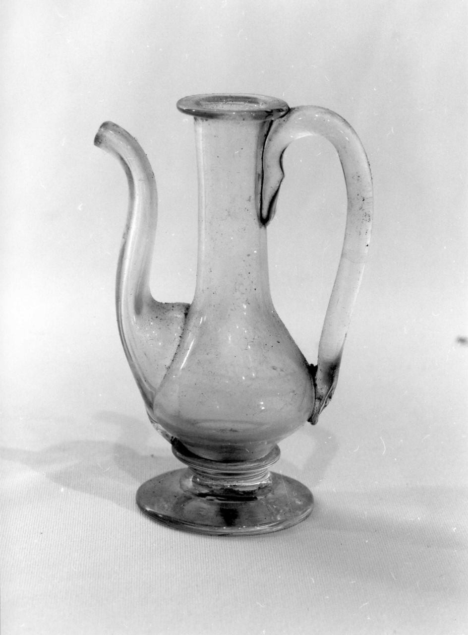 ampollina per il vino, elemento d'insieme - produzione toscana (sec. XIX)