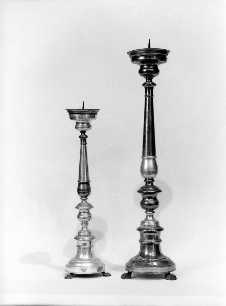 candeliere, serie - produzione toscana (sec. XIX)