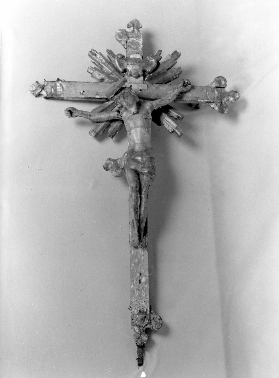 Cristo crocifisso (croce d'altare) - bottega toscana (metà sec. XVIII)