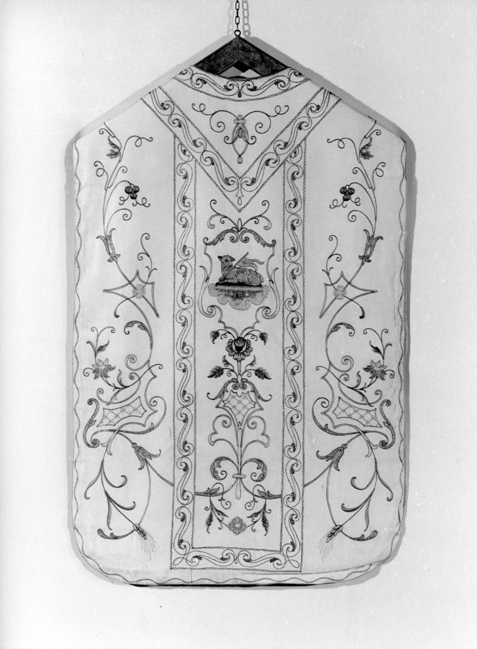 paramento liturgico - manifattura italiana (fine/inizio secc. XIX/ XX)