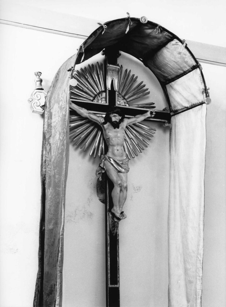 Cristo crocifisso (croce processionale) - bottega toscana (prima metà sec. XIX)