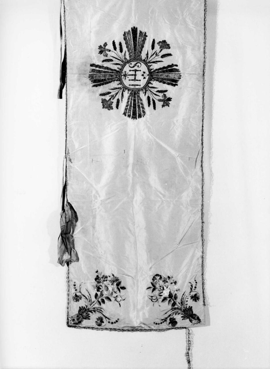 velo omerale - manifattura toscana (prima metà sec. XIX)