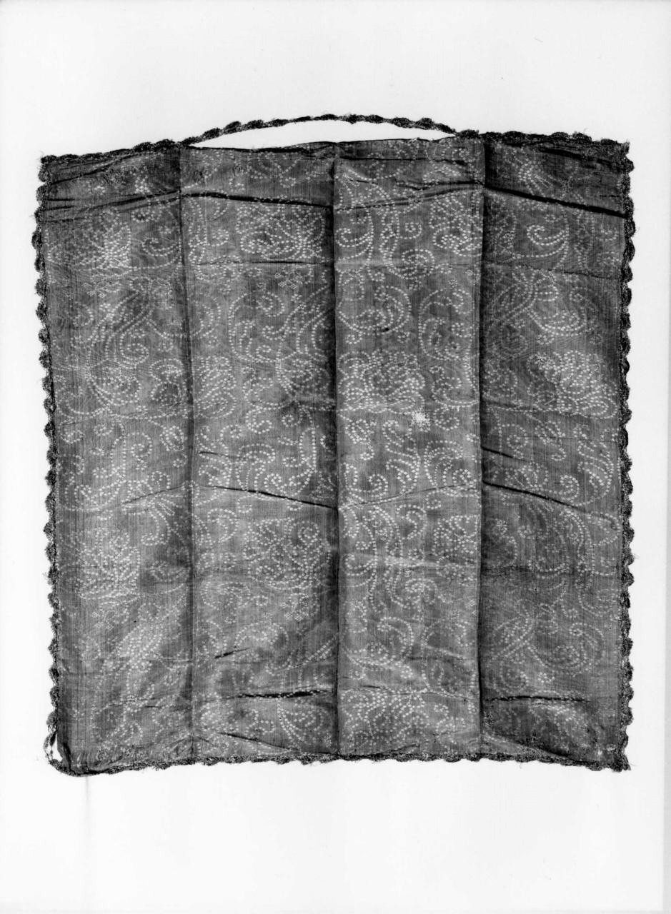 velo di calice, elemento d'insieme - manifattura italiana (seconda metà sec. XVII)