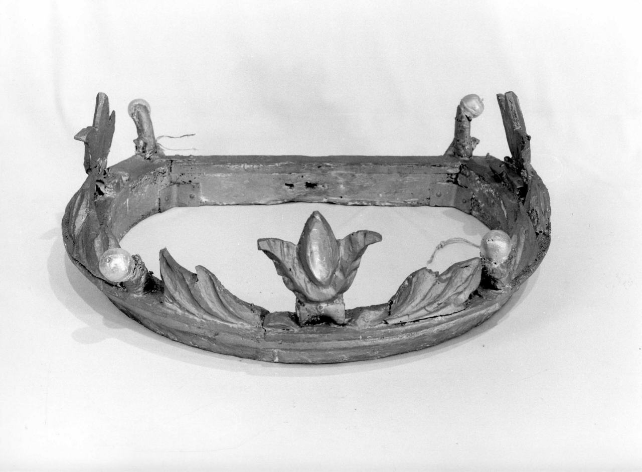 corona, frammento - produzione toscana (fine sec. XVIII)