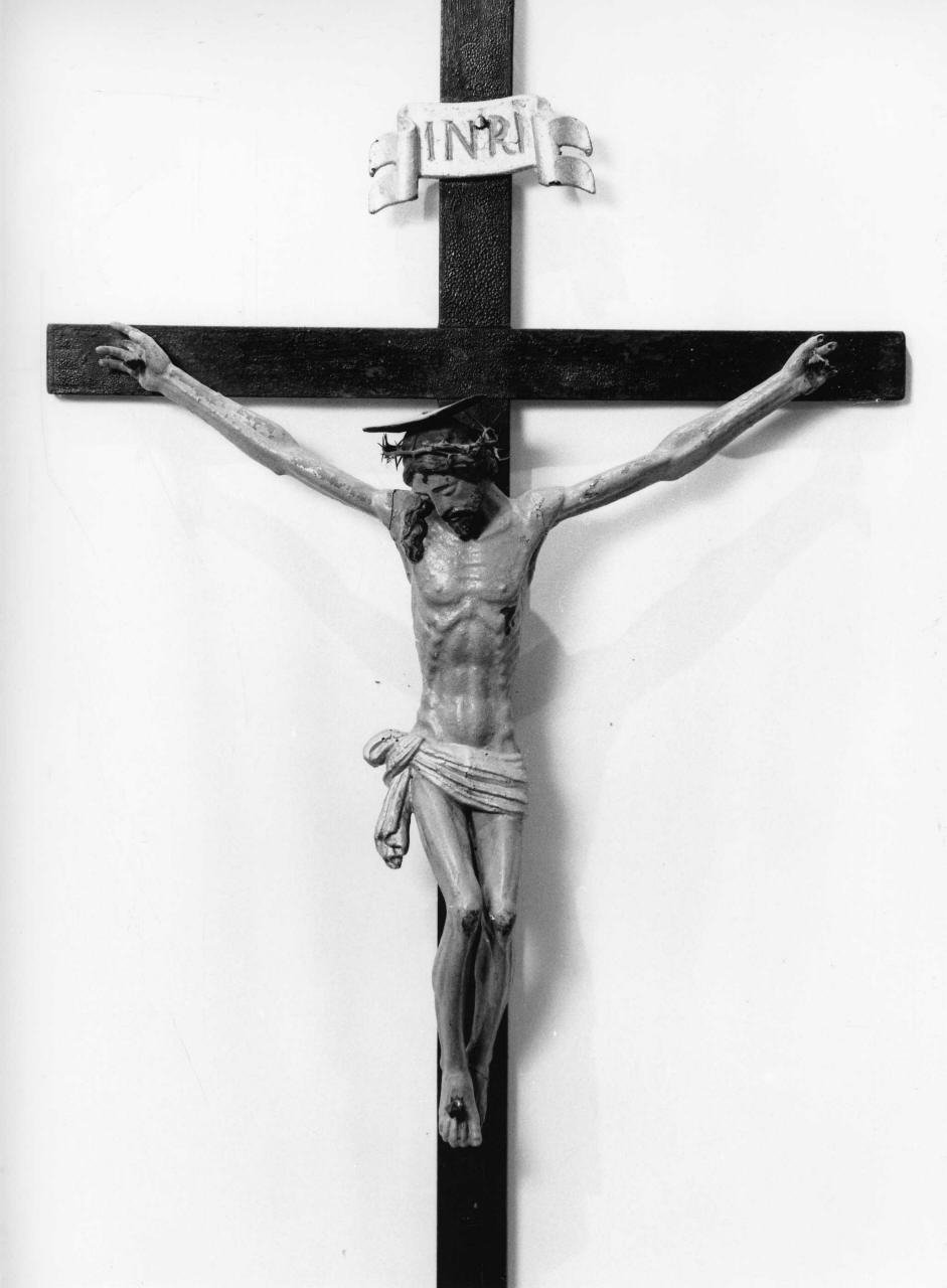 Cristo crocifisso (crocifisso) - bottega toscana (sec. XVII)