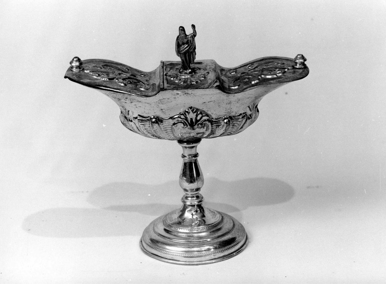 navicella portaincenso - bottega toscana (seconda metà sec. XIX)