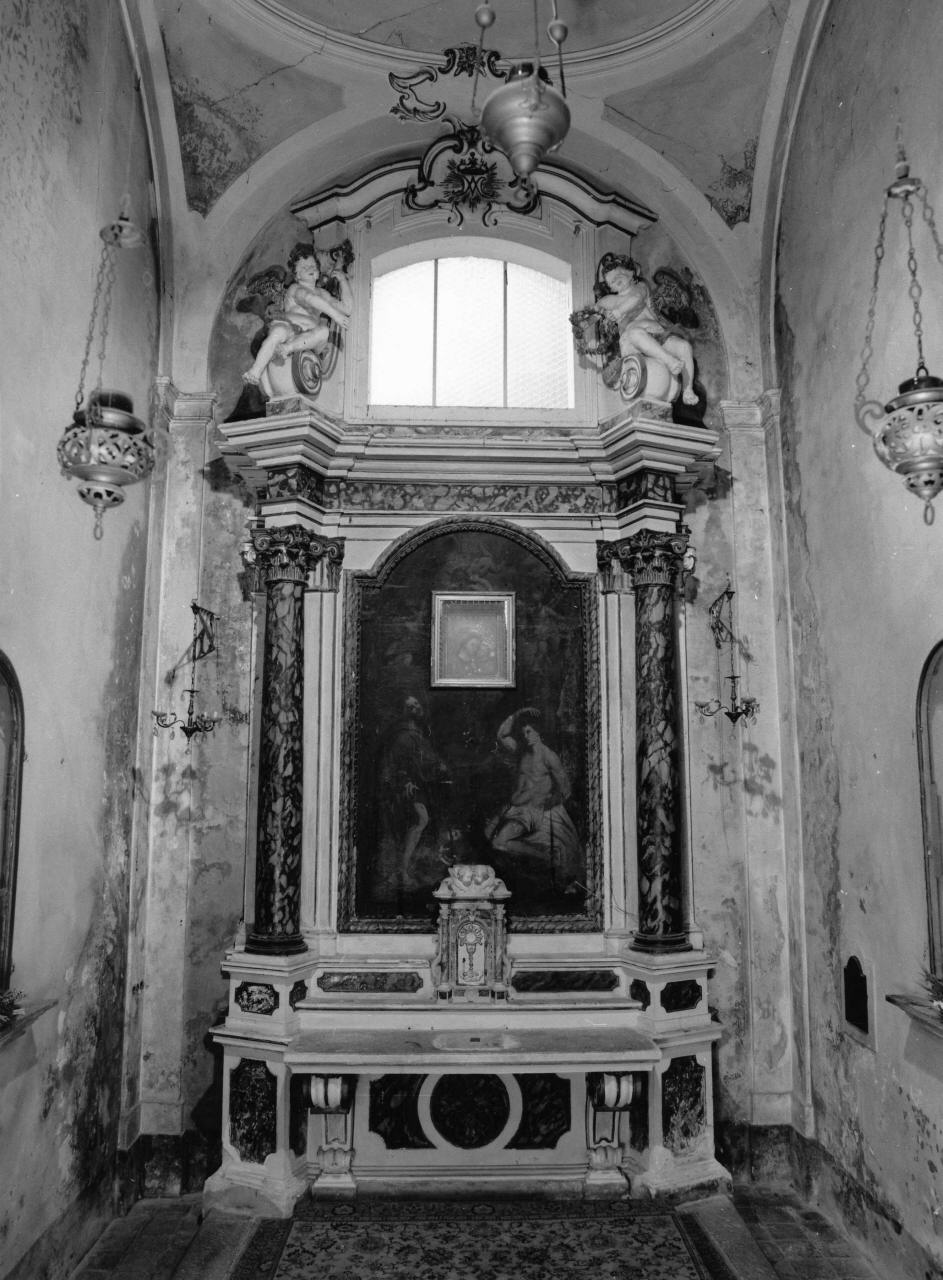 altare - a blocco - produzione toscana (sec. XVII)