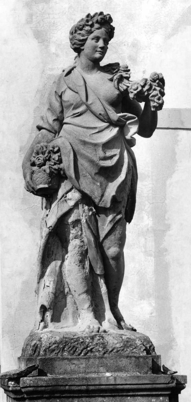 quattro stagioni (scultura, serie) di Ticciati Girolamo (secondo quarto sec. XVIII)