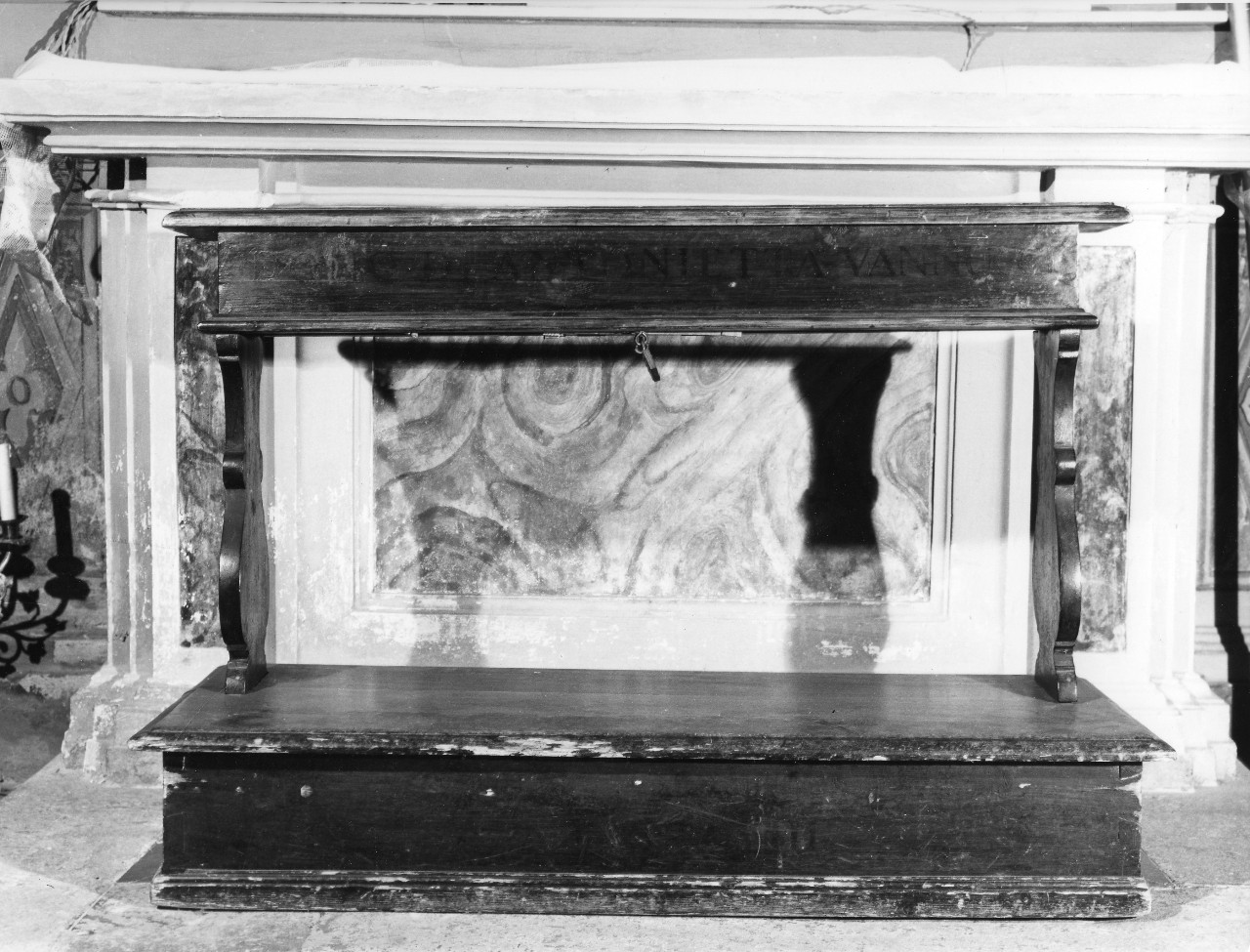 inginocchiatoio - bottega toscana (sec. XIX)