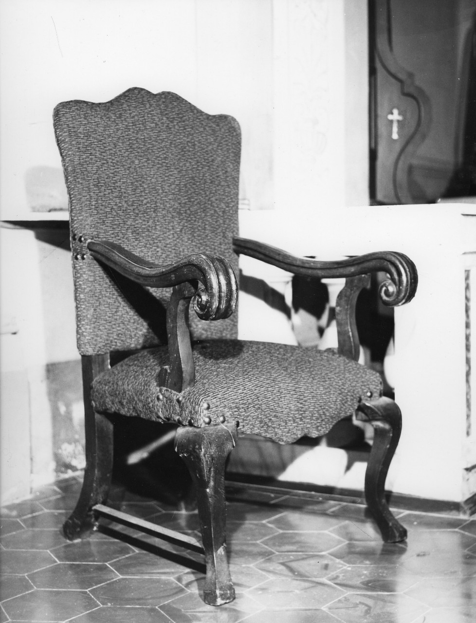 poltrona del celebrante - bottega toscana (metà sec. XVIII)