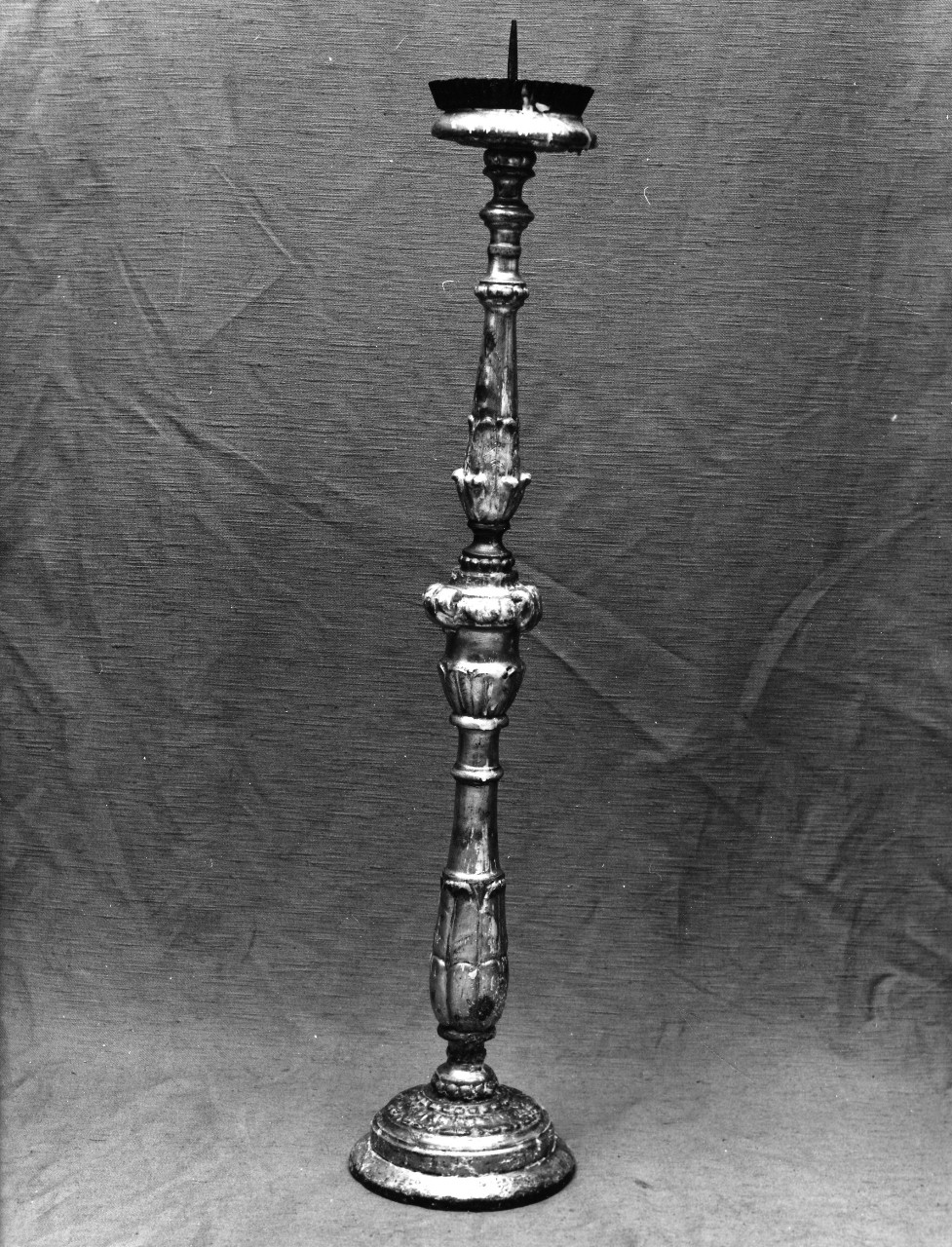 candeliere, serie - bottega toscana (fine sec. XVII)