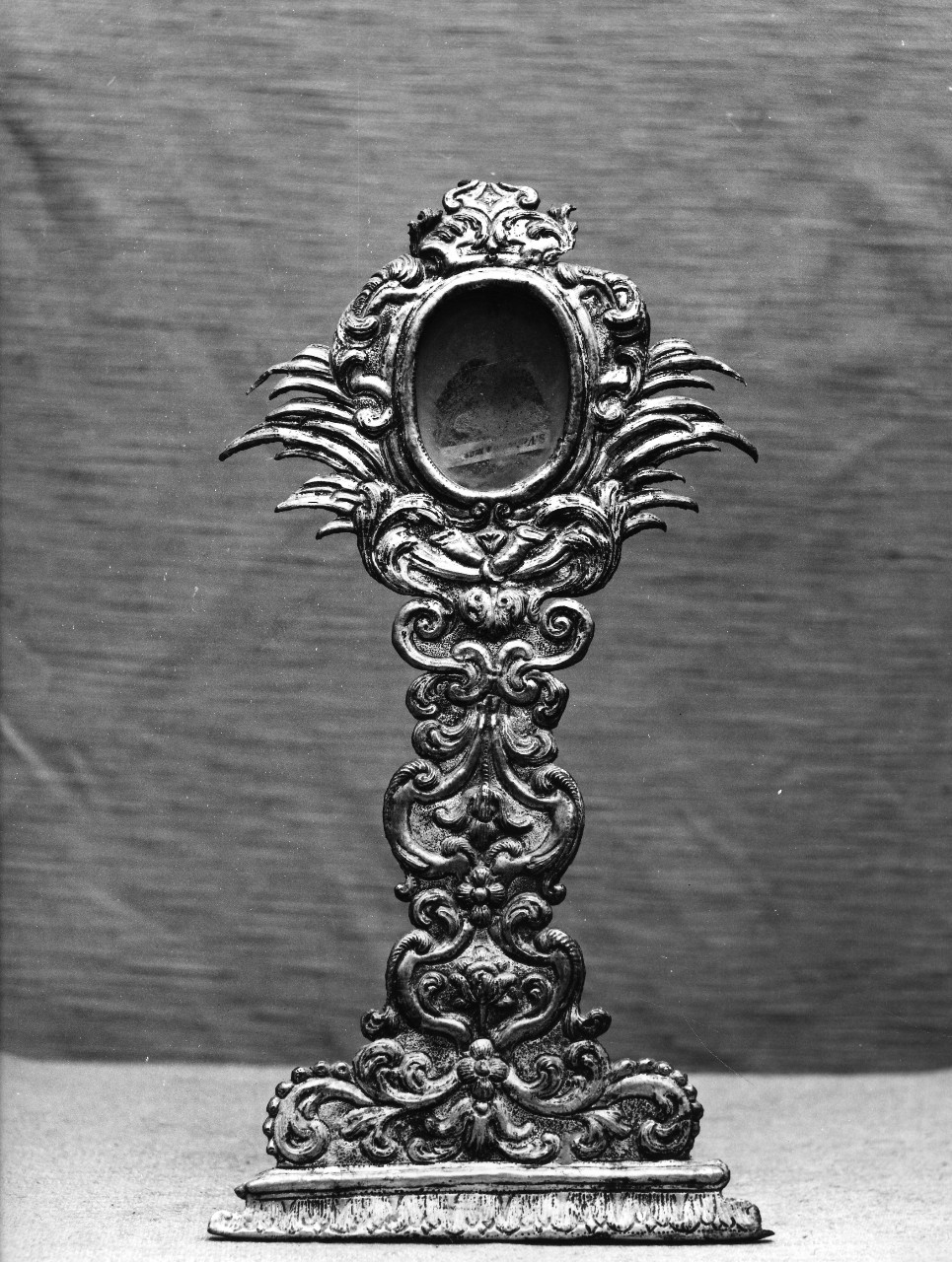 reliquiario - a ostensorio - bottega toscana (sec. XVII)