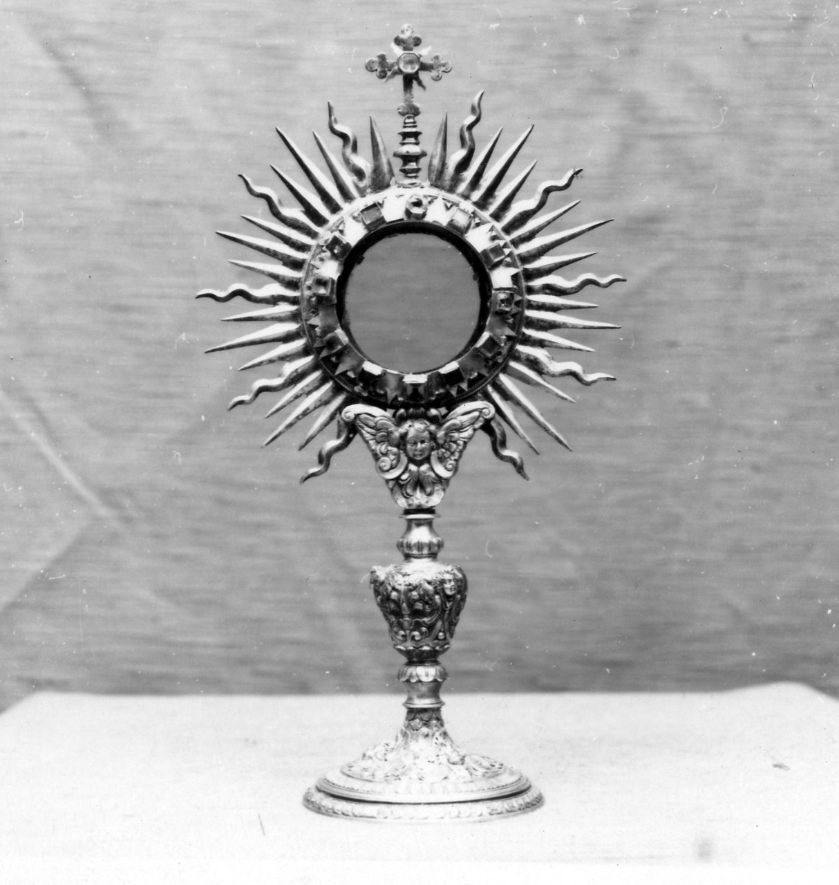 ostensorio - a raggiera - bottega fiorentina (sec. XVII)