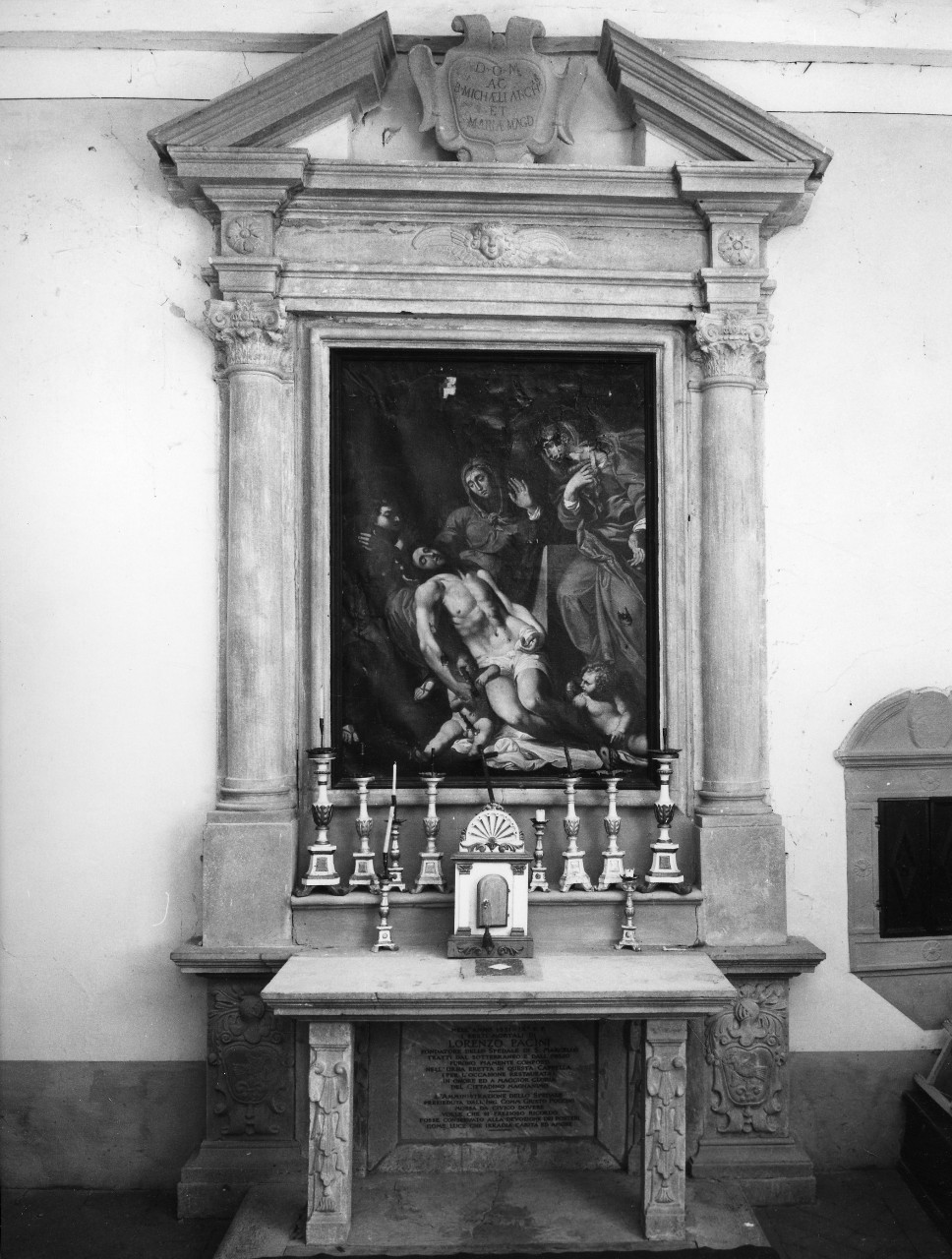 altare - a mensa - bottega toscana (sec. XVIII)