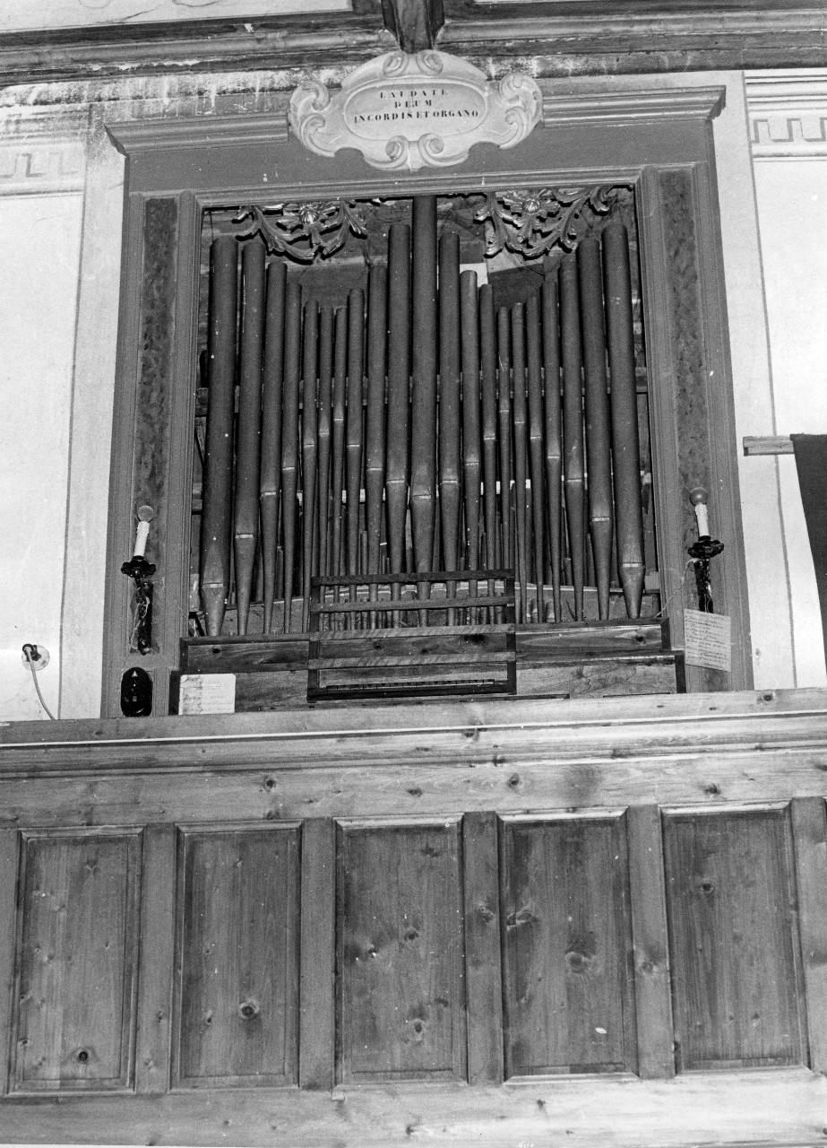 organo di Agati Pietro (attribuito) (sec. XVIII)