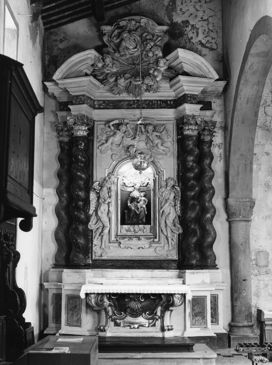 altare - bottega toscana (seconda metà sec. XVIII)