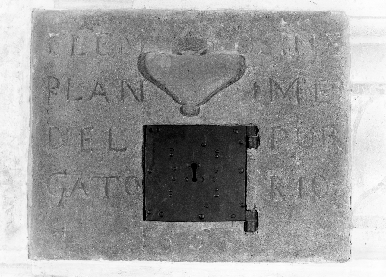 cassetta per elemosine - bottega toscana (sec. XVII)