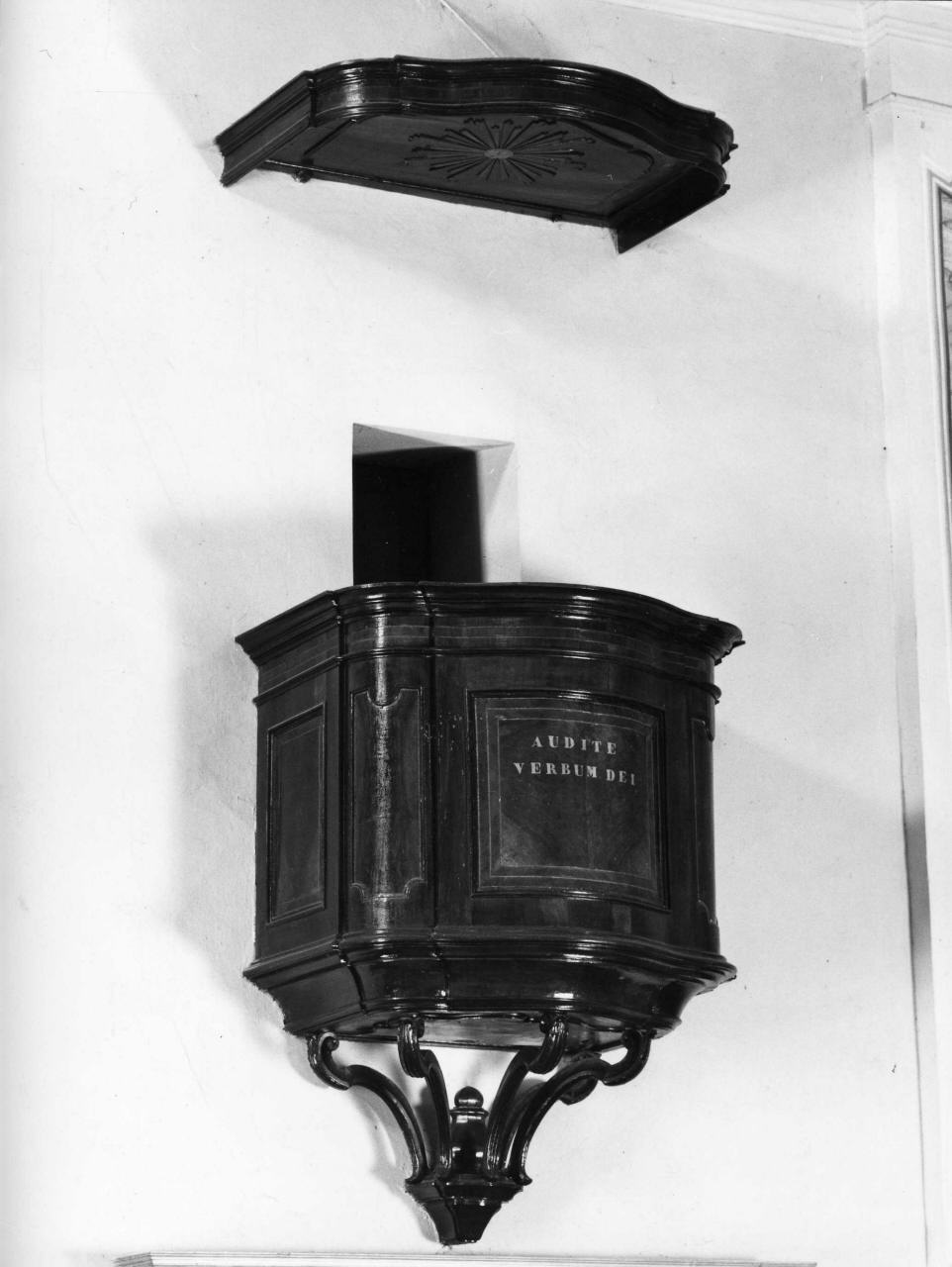 pulpito - bottega toscana (seconda metà sec. XVIII)