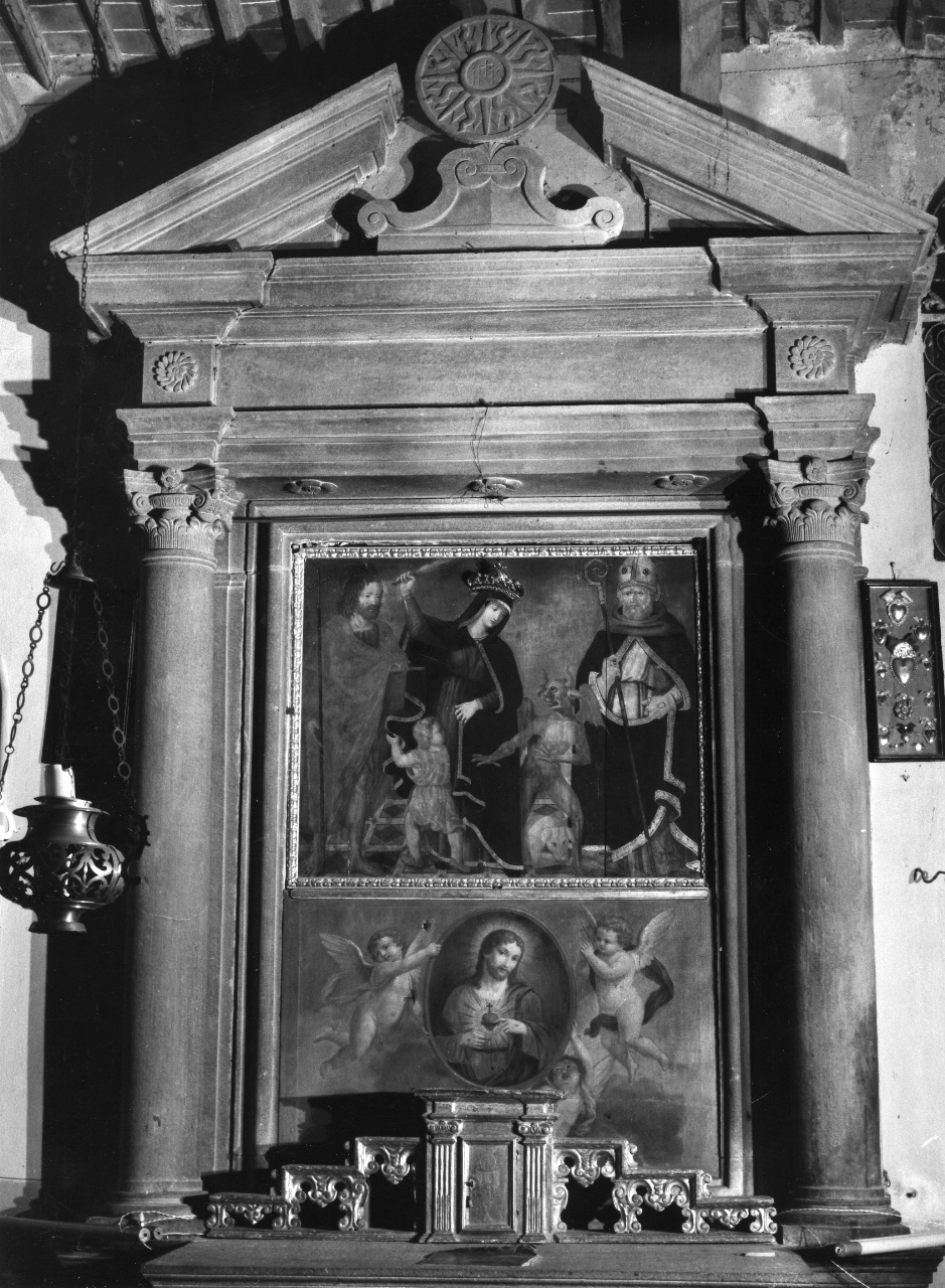 altare - a edicola - bottega toscana (inizio sec. XVII)