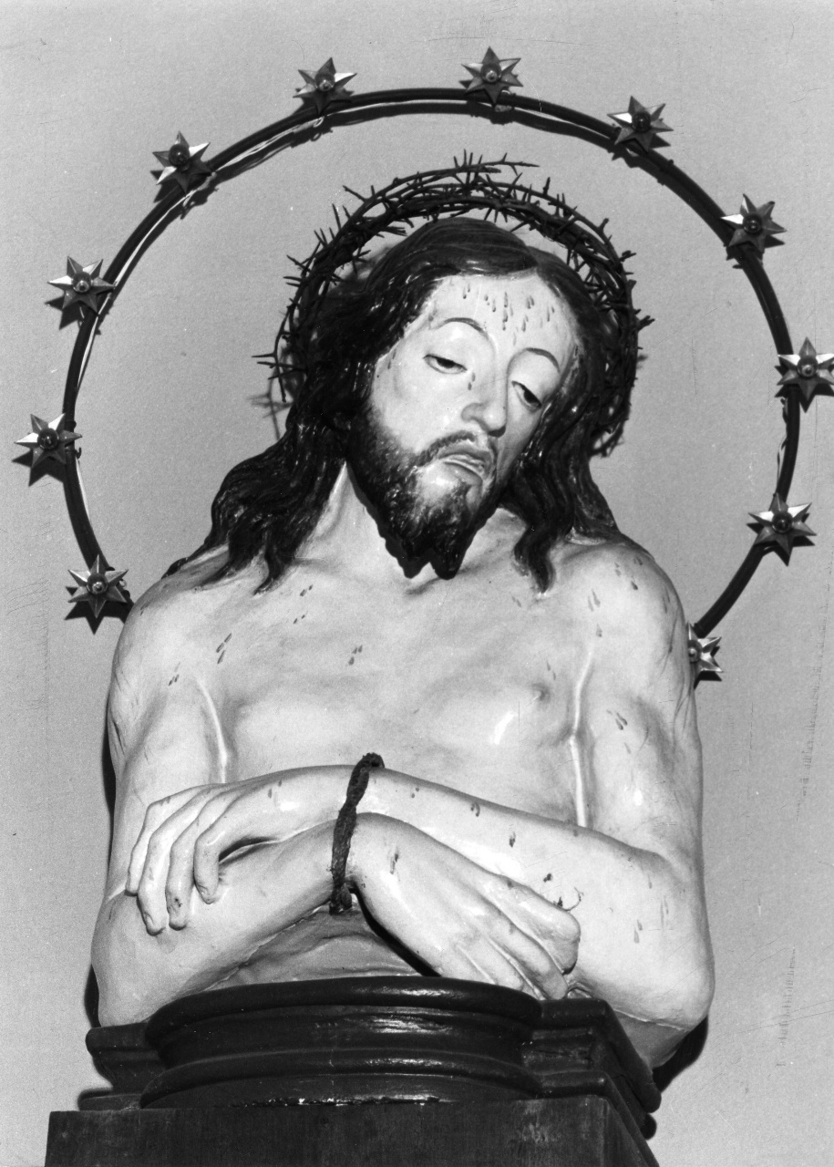 Cristo coronato di spine (scultura) - ambito toscano (sec. XX)