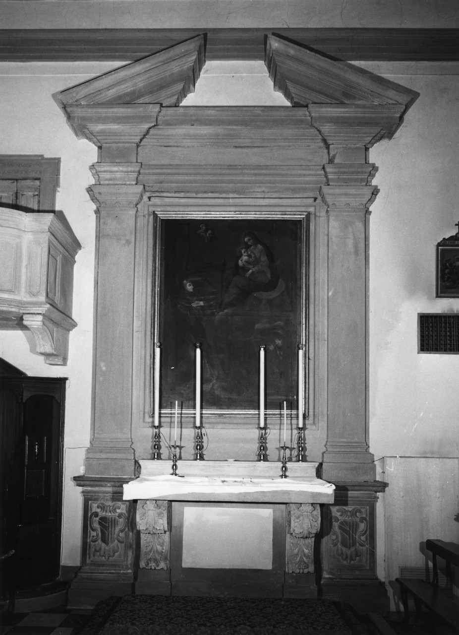 altare - a edicola - bottega toscana (sec. XVII)