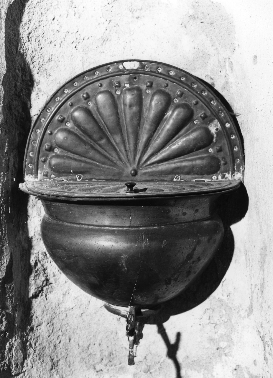 acquamanile - bottega toscana (ultimo quarto sec. XVII)